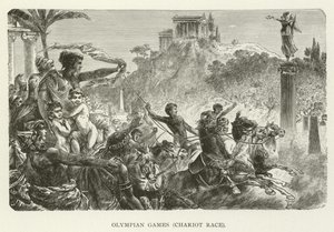 Olympian Games, Chariot Race by American School