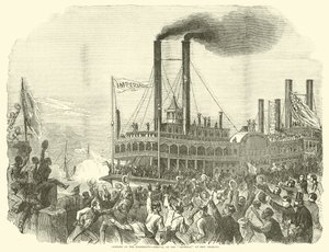 Opening of the Mississippi, Arrival of the Imperial at New Orleans by American School