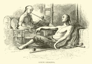 Opium Smokers by American School