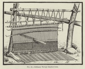 Ordinary Navajo Blanket Loom by American School