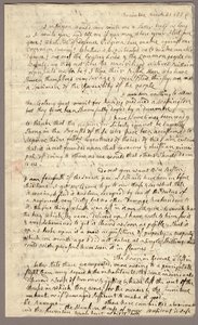 Page 1, Letter from Abigail Adams to John Adams, 31 March - 5 April 1776