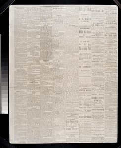 Page from the Chicago Tribune, October 11, 1871 by American School