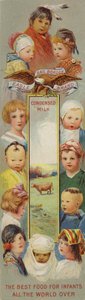 Pictures of Children, Advertising Condensed Milk