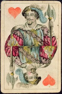 Playing Card: Jack of Hearts by American School