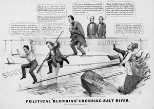 Political Blondins Crossing Salt River