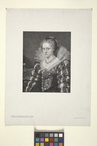 Portrait of Jacquelin de Cordes by American School