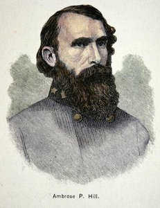 Portrait of General Ambrose P. Hill by American School