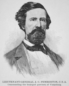 Portrait of General J.C. Pemberton by American School