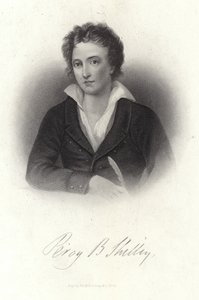 Portrait of Percy Bysshe Shelley