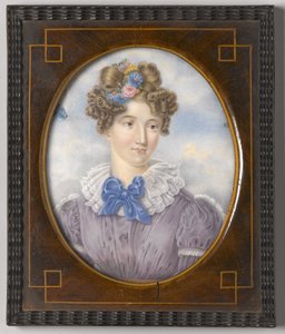Portrait of a Young Woman by American School