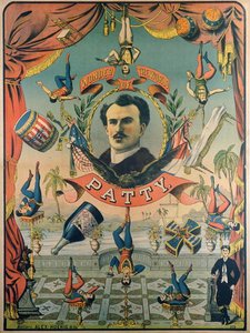 Poster advertising Patty Wonder of the World