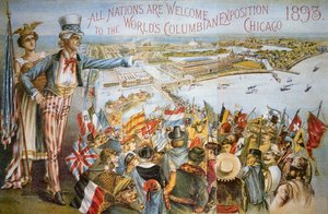 Poster advertising the World