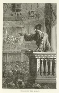 Preaching the Koran by American School