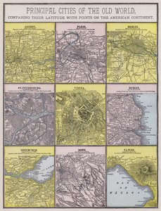 Principal cities of the Old World