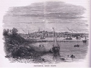Providence, Rhode Island, illustration from Cassell