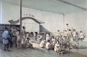 Public Bath at Simoda, 1856