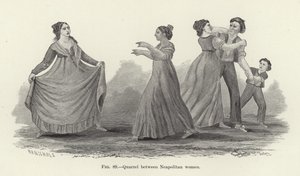 Quarrel Between Neapolitan Women by American School
