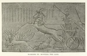 Rameses III Hunting the Lion