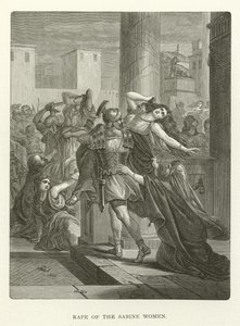 Rape of the Sabine Women by American School