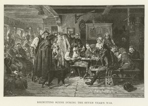 Recruiting Scene during the Seven Years War by American School