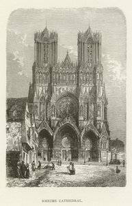 Rheims Cathedral by American School