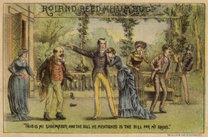 Roland Reed in Humbug by American School