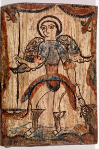 Saint with Turtle by American School