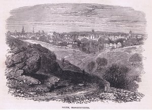 Salem Massachusetts, illustration from Cassell