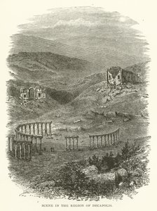 Scene in the Region of Decapolis by American School