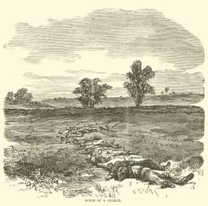 Scene of a Charge, September 1862 by American School
