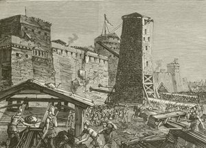 Siege of Aquileia by American School