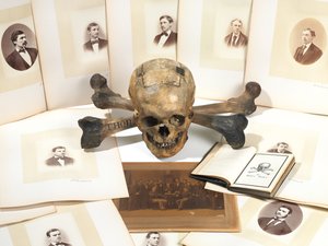 Skull-and-Bones Ballot Box