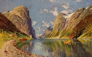 Sogne Fjord on Norway