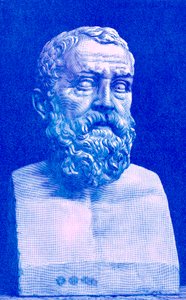 Solon, Illustration from History of Greece by Victor Duruy, Published 1890 by American School