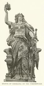 Statue of Germania on the Niederwald