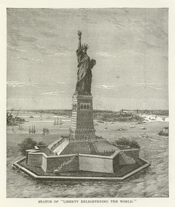 Statue of Liberty Enlightening the World