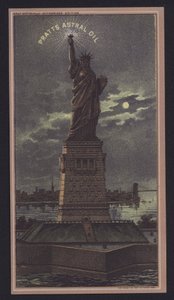 Statue of Liberty at Night, Pratts Astral Oil