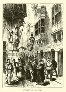 Street in Malta by American School