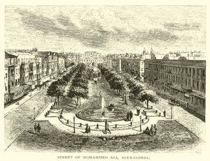 Street of Mohammed Ali, Alexandria