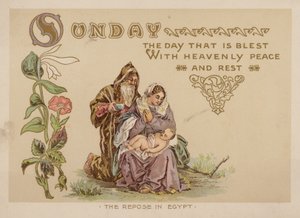 Sunday, the day that is blest with heavenly peace and rest by American School