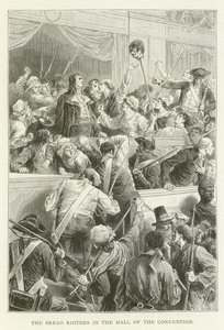 The Bread Rioters in the Hall of the Convention by American School