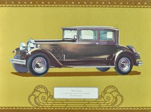 The Coupe, A Custom Eight by Packard, pub.1930 by American School