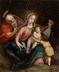 The Holy Family with Saint John the Baptist, 18th century