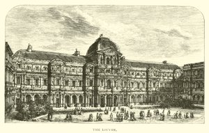 The Louvre by American School