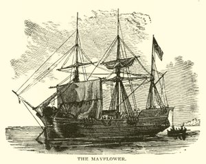 The Mayflower by American School