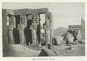 The Ramesseum at Thebes