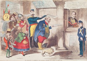 The Repentant Enemies of the Republic Applying for Pardon to Uncle Sam, 1869
