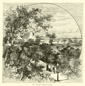 The Royal Gardens, Siam by American School