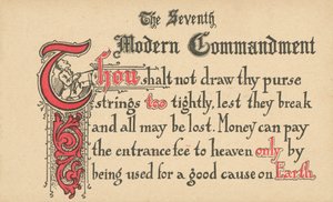 The Seventh Modern Commandment by American School