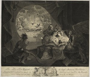 The Tea-Tax Tempest, or the Anglo American Revolution by American School